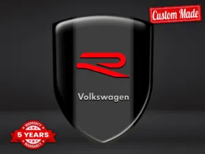 VW Emblemas Con Relieve Auto Deporte Alta Calidad Profesional